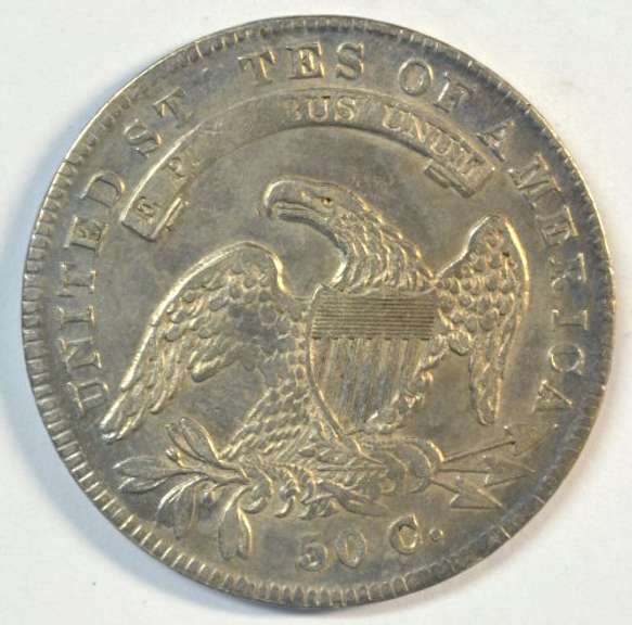 Sharp 1834 Capped Bust Half Dollar in AU