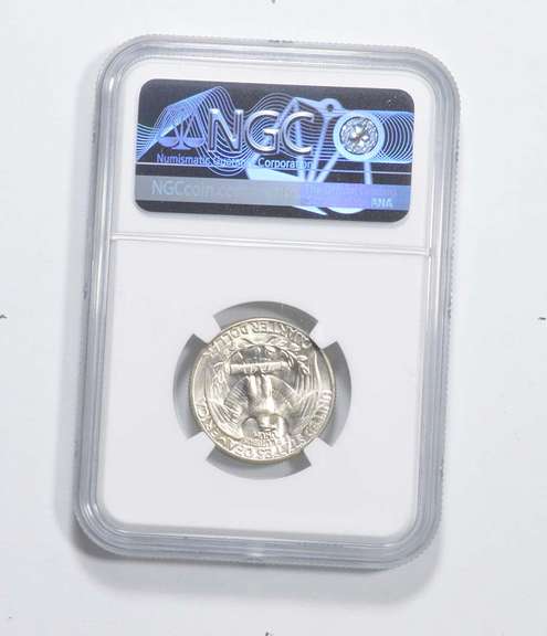MS66 1939 Washington Quarter - Graded NGC
