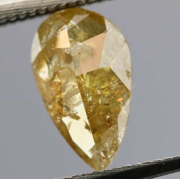 Unique .91ct unheated golden bronze Diamond
