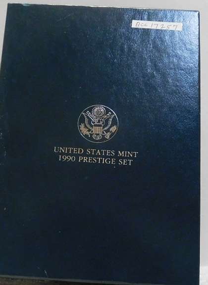1990 Prestige Set, w/Comm Sil Dol PRF