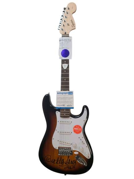 Buddy Guy Autographed Signed Fender Stratocaster Guitar ACOA