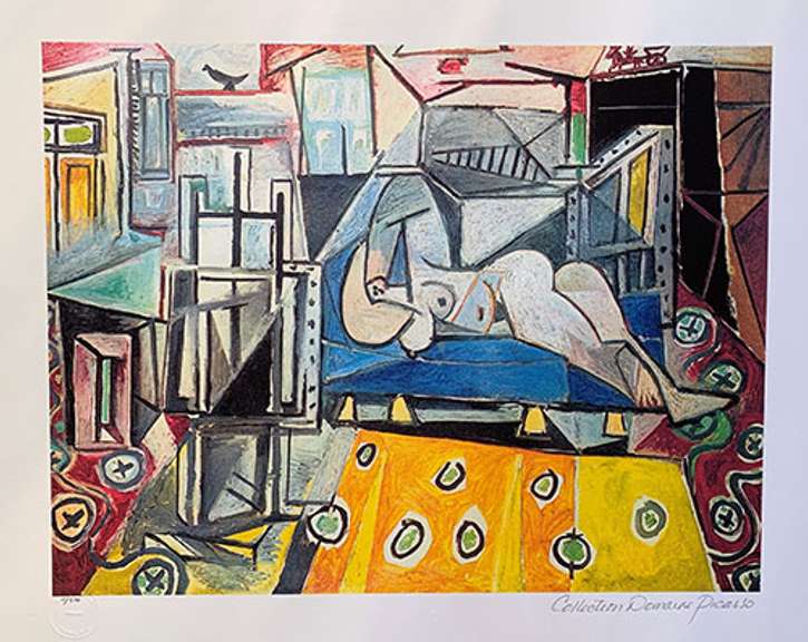 Pablo Picasso, Nude In The Studio
