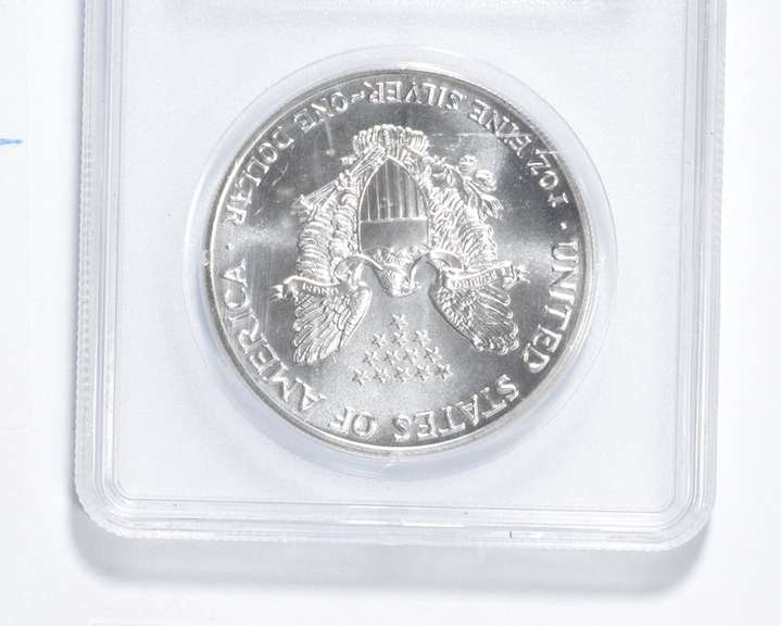 1990 American Silver Eagle - .999 Fine Silver