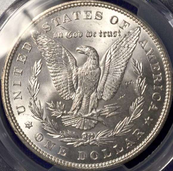 1896 Morgan Silver Dollar PCGS MS65.