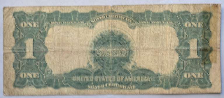 1899 Series $ 1 Black Eagle Silver Certificate