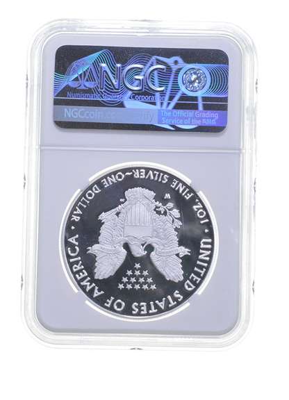 PF69 UCAM 2018-W American Silver Eagle - Congratulations Set - NGC