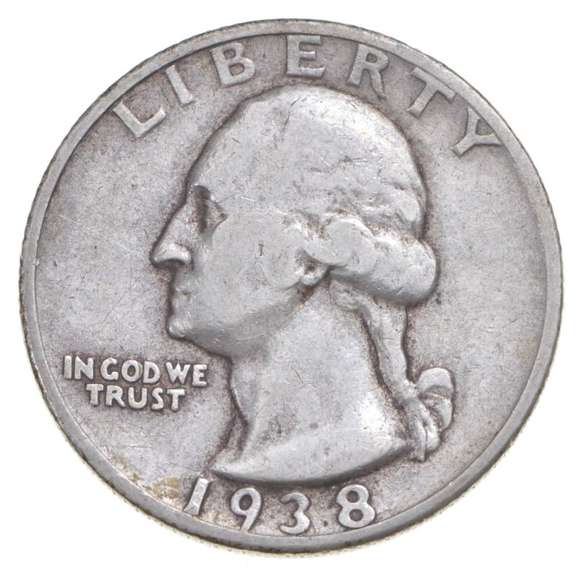 1938-S Washington Quarter