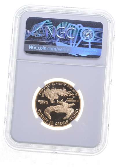 PF70 UCAM 1989-P $25 American Gold Eagle - Graded NGC