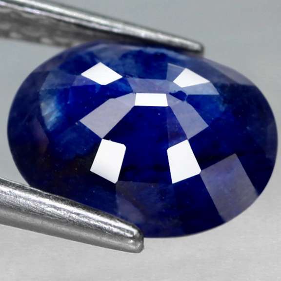 2.38ct Royal blue Sapphire from Madagascar