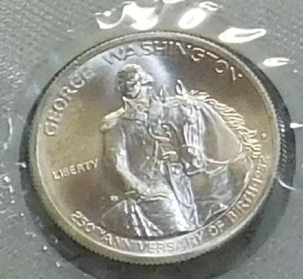 1982 Unc. Silver 90% Wash Hf GEM