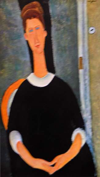 Amedeo Modigliani, Portrait of Mde Hebuterne
