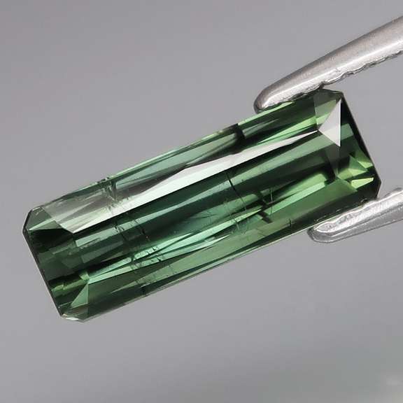 Dramatic 1.62ct gray green Tourmaline