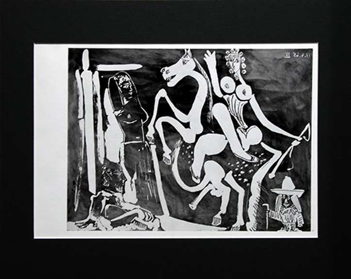 Pablo Picasso, Plate 36 from '347' series