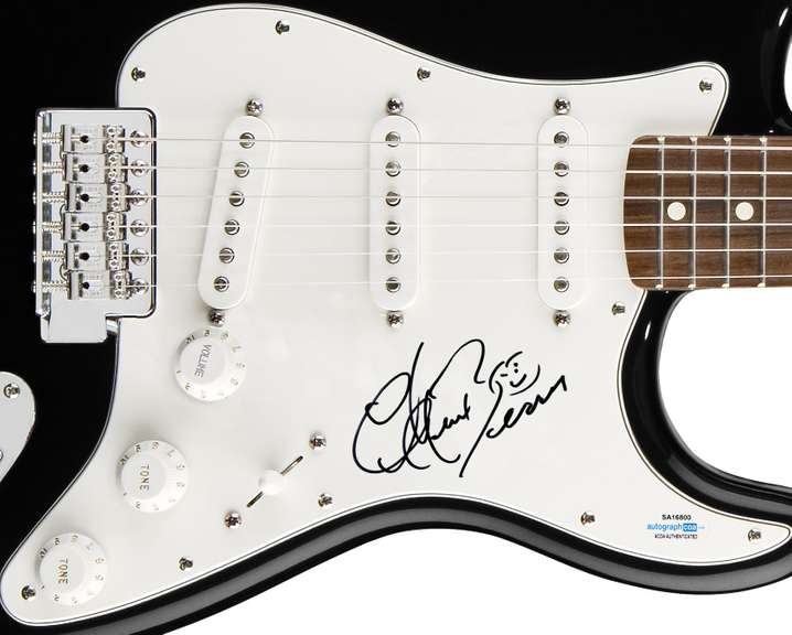 Chuck Berry Autographed Signed Guitar