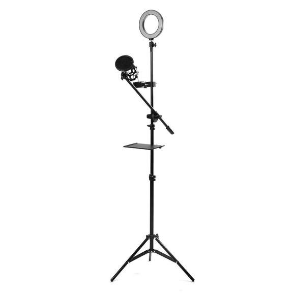Dimmable LED Video Ring Light Tripod Stand