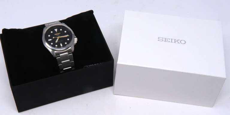 Seiko 5 Sports Automatic Day Date Watch
