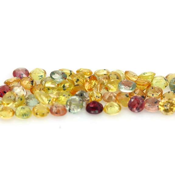 Heavy 7.12ct pure Songean Sapphire set