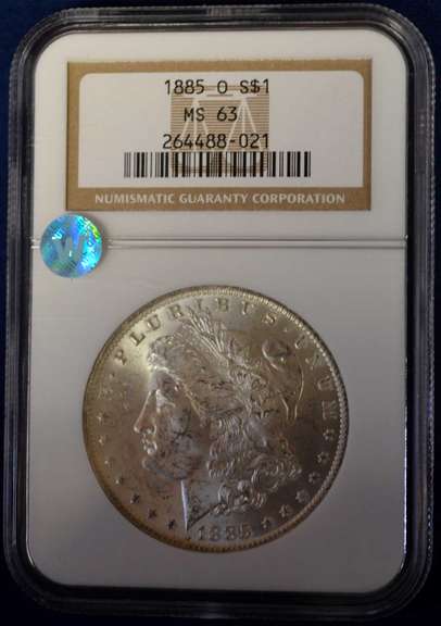 1885-O PCGS MS63 Morgan Dollar