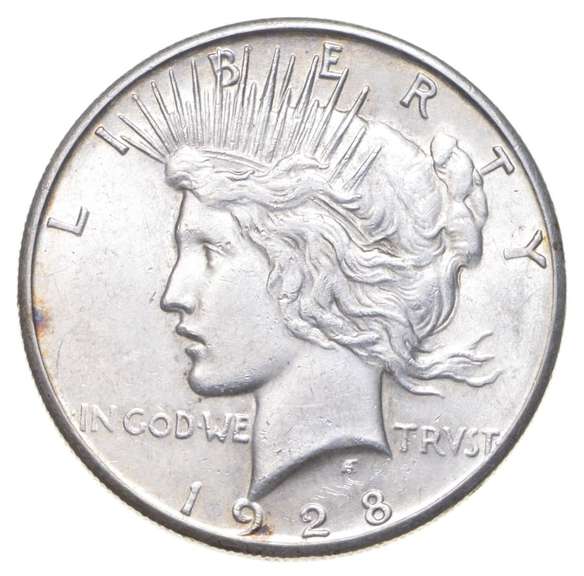 1928-S Peace Silver Dollar