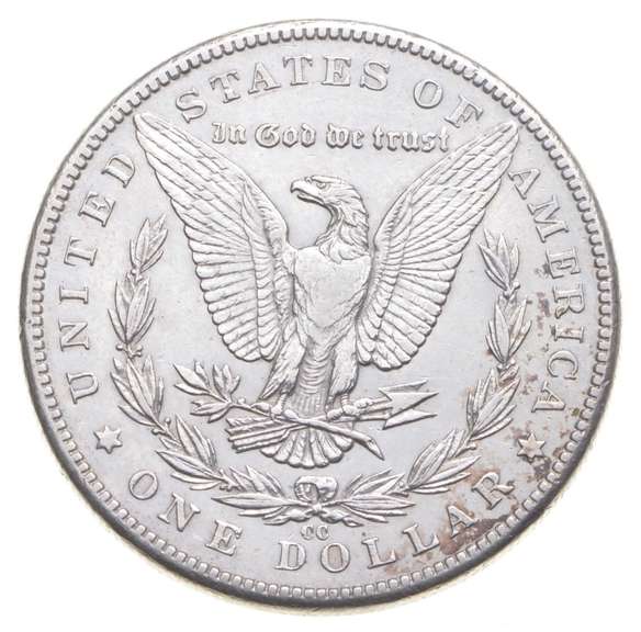 1889-CC Morgan Silver Dollar