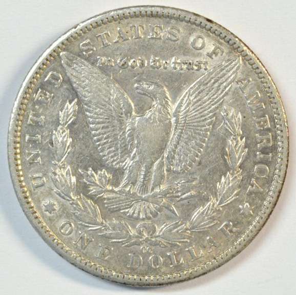 Upper end 1883-CC Morgan Silver Dollar. Nice