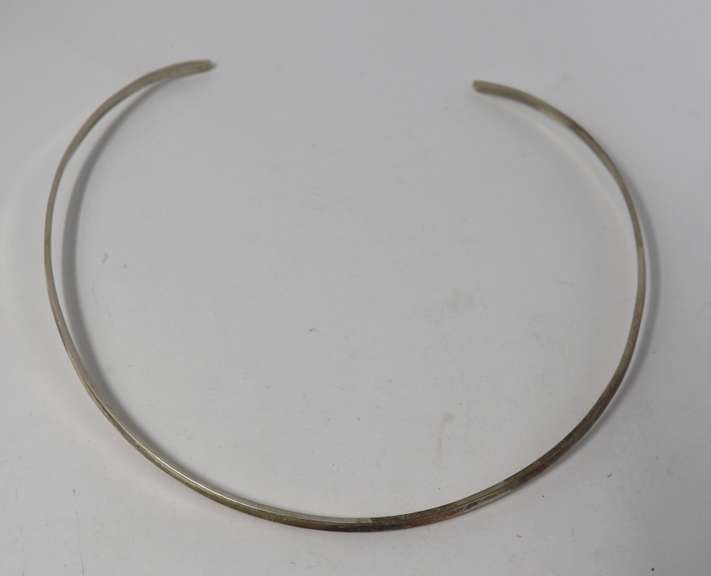 Lot of 3 Sterling Silver Collar Necklaces