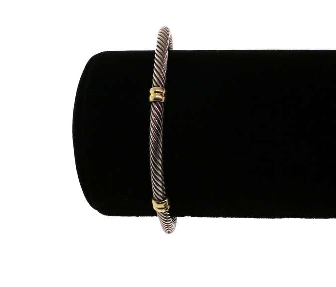 Sterling Silver Spiral Cuff Bracelet