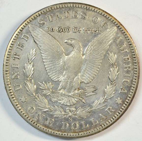 Key date 1901-S Morgan Silver Dollar in nice condition