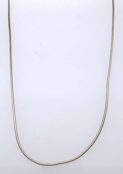 Sterling Silver Chain Necklace