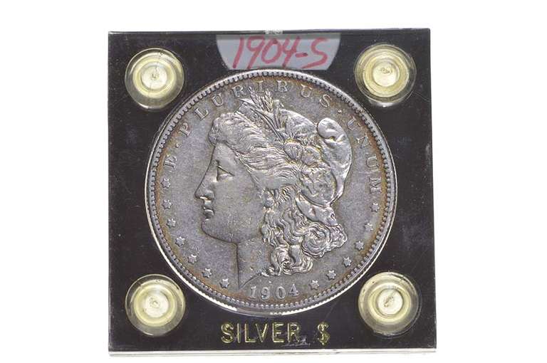 1904-S Morgan Silver Dollar