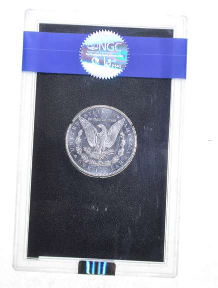 MS62 PL 1884-CC Morgan Silver Dollar - GSA Hoard - Graded NGC