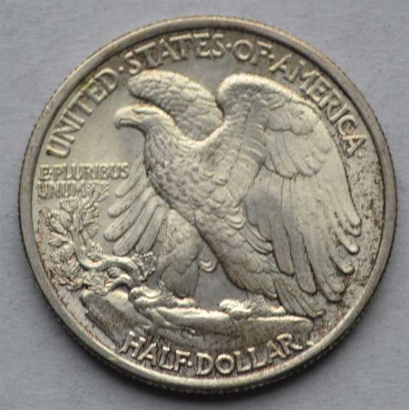 Gem BU White 1936 Walking Liberty Half