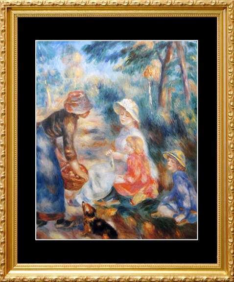 Pierre Auguste Renoir, The Apple Seller