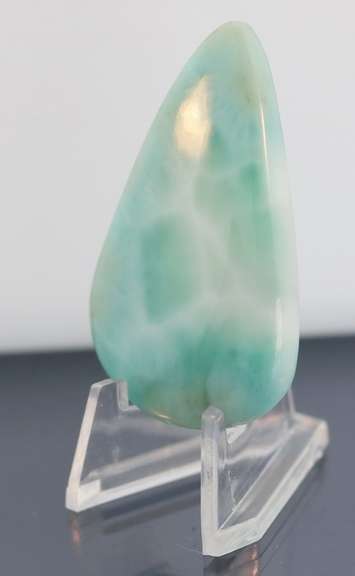 Collectors 77.59ct cloud blue Larimar cabochon