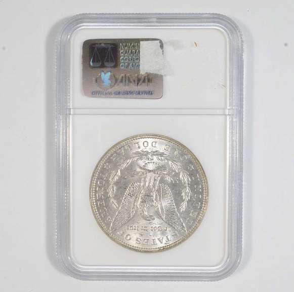 MS63 1887 Morgan Silver Dollar - VAM-12 - DDO Gator - Top-100 - NGC
