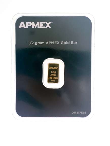 1/2 GramGold Bar