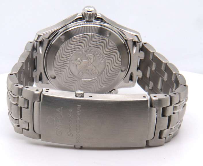 Omega Seamaster Midsize Blue Dial Quartz Watch