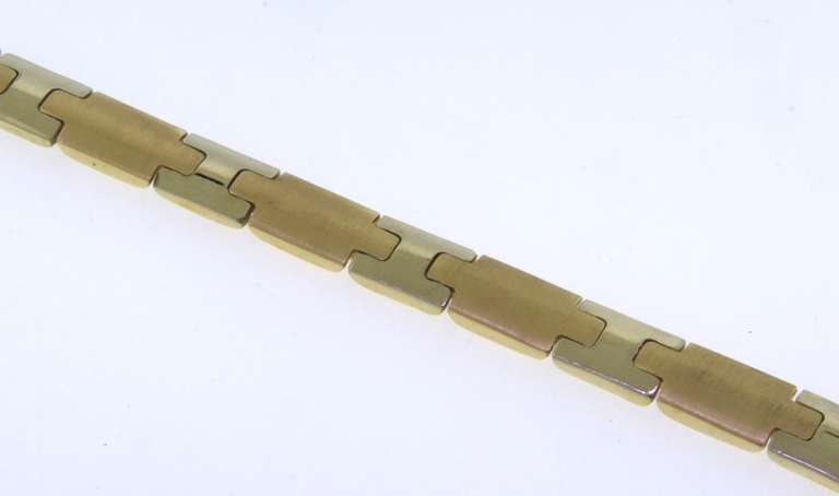 Beautiful Ladies 14kt White & Yellow Gold Bracelet