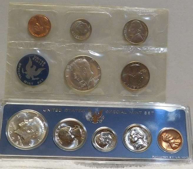 2 sets: 1965 & 1966 SMS, Silver Hf