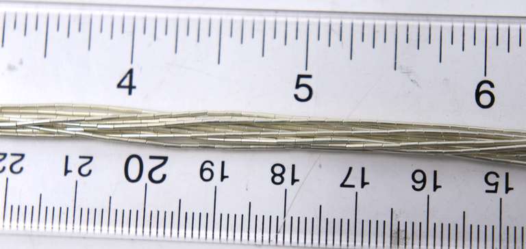 Sterling Silver Multi Strand Necklace