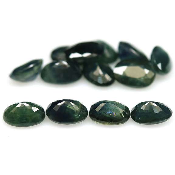 Heated only! 8.36ct oval cut Sapphire set