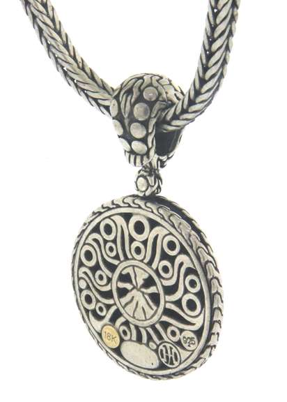 18kt and Sterling John Hardy Jaisalmer Pendant Necklace