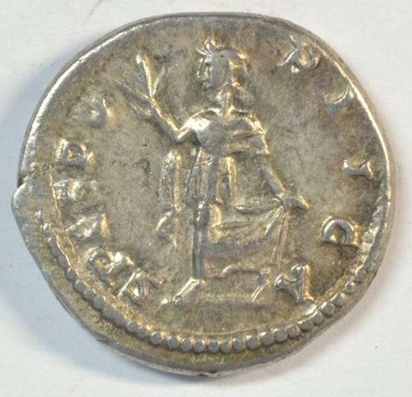 Original Mint Caracalla Roman Silver Denarius, 198-217 AD