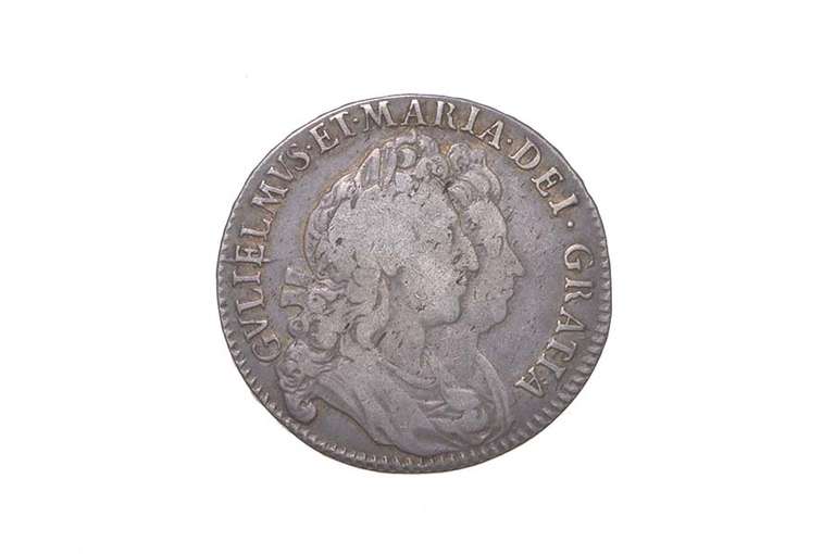 1693 United Kingdom Half Crown