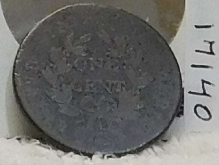 1798 Lg Cent very circ, date worn