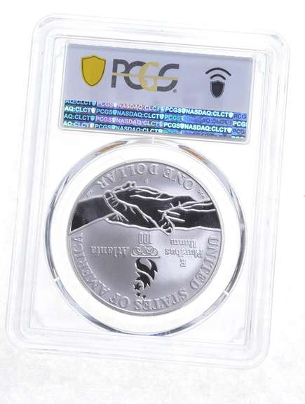 PR70 DCAM 1995-P XXVI Olympiad Gymnastics Commemorative Dollar - PCGS