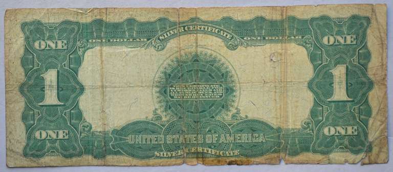 1899 Series $ 1 Black Eagle Silver Certificate