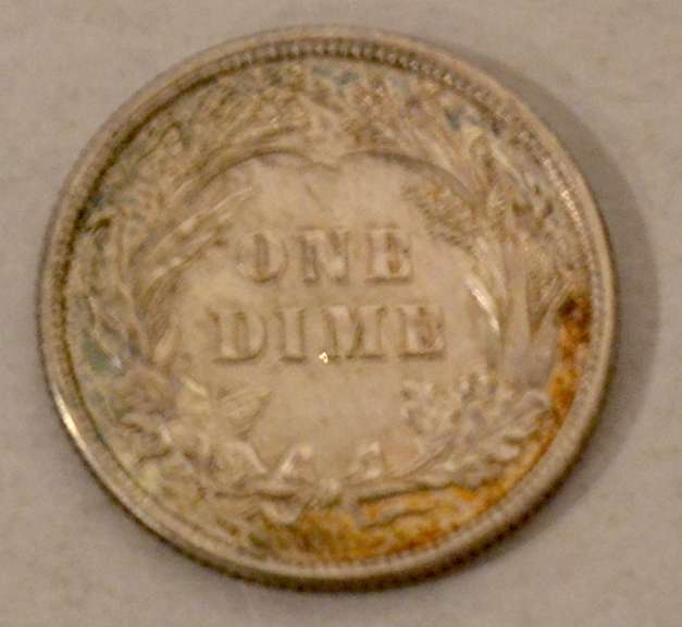 1892 Unc Barber Dime
