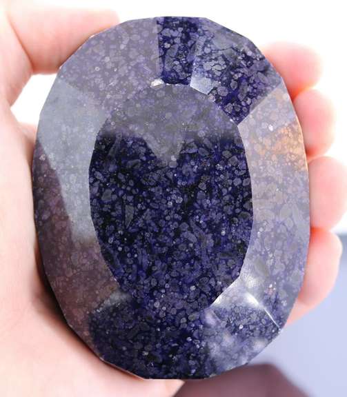 Giant 2745ct royal blue Sapphire