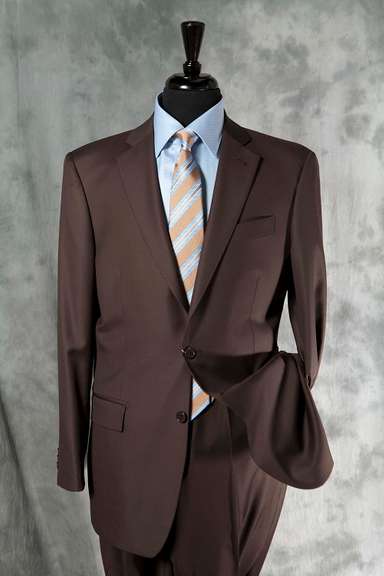 Super Fine Quality Brown Color Italian Suit By Galante